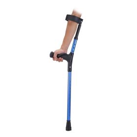 VEVOR Forearm Crutches Aluminum Walking Crutches with Adjustable Height & Cuffs VEVOR Forearm Crutches Aluminum Walking Crutches with Adjustable Height & Cuffs